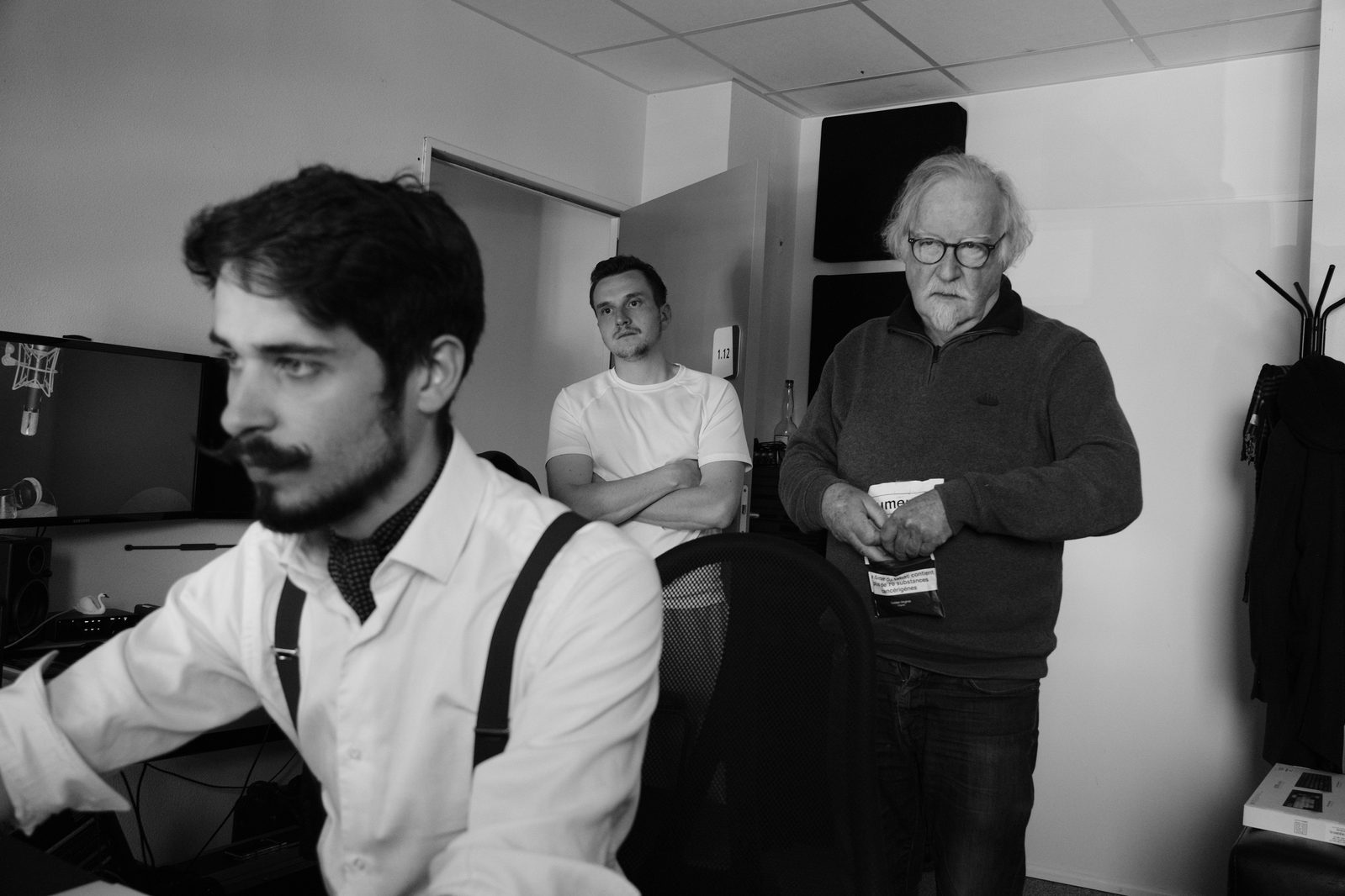Enregistrement de la voix-off